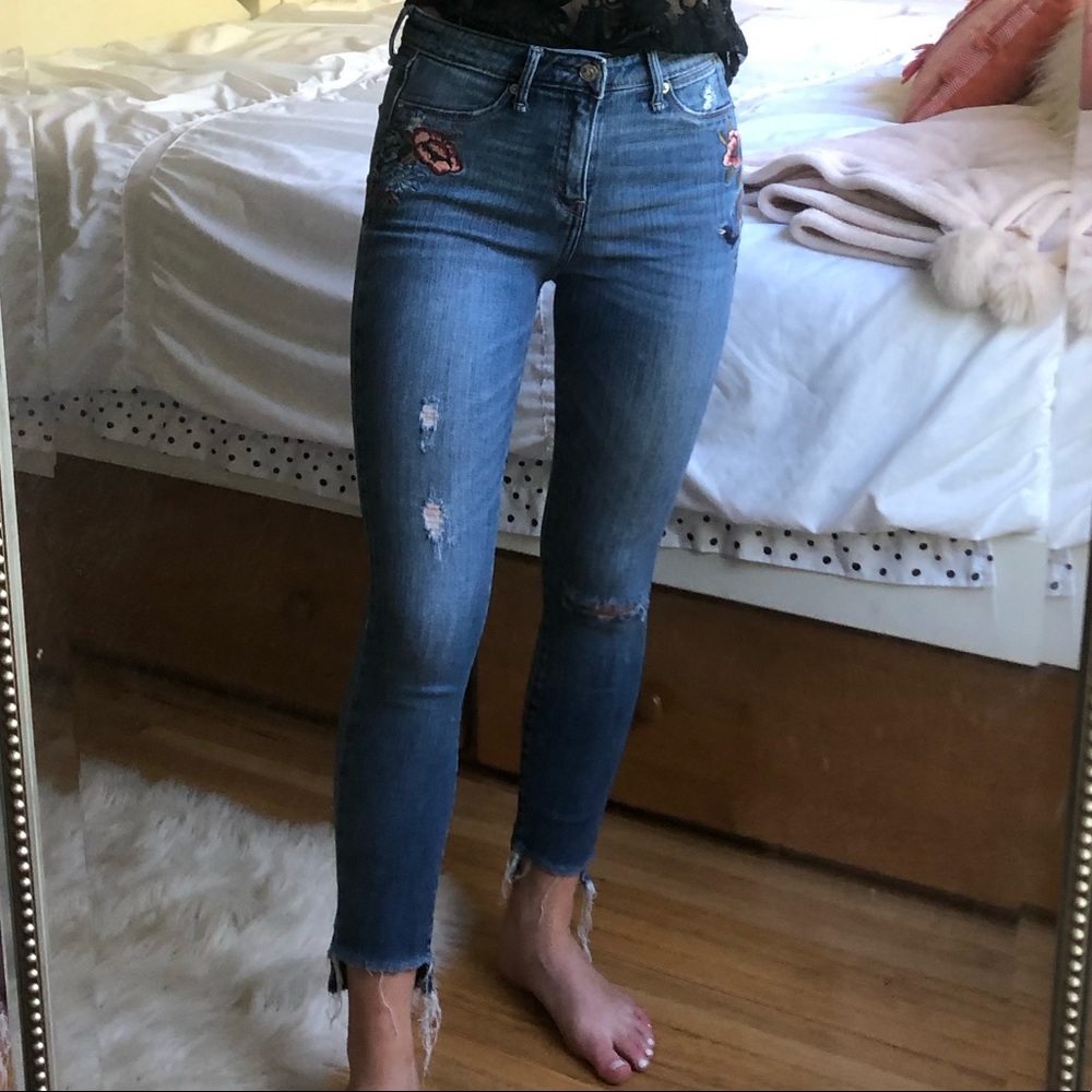 Embroidered Jeans